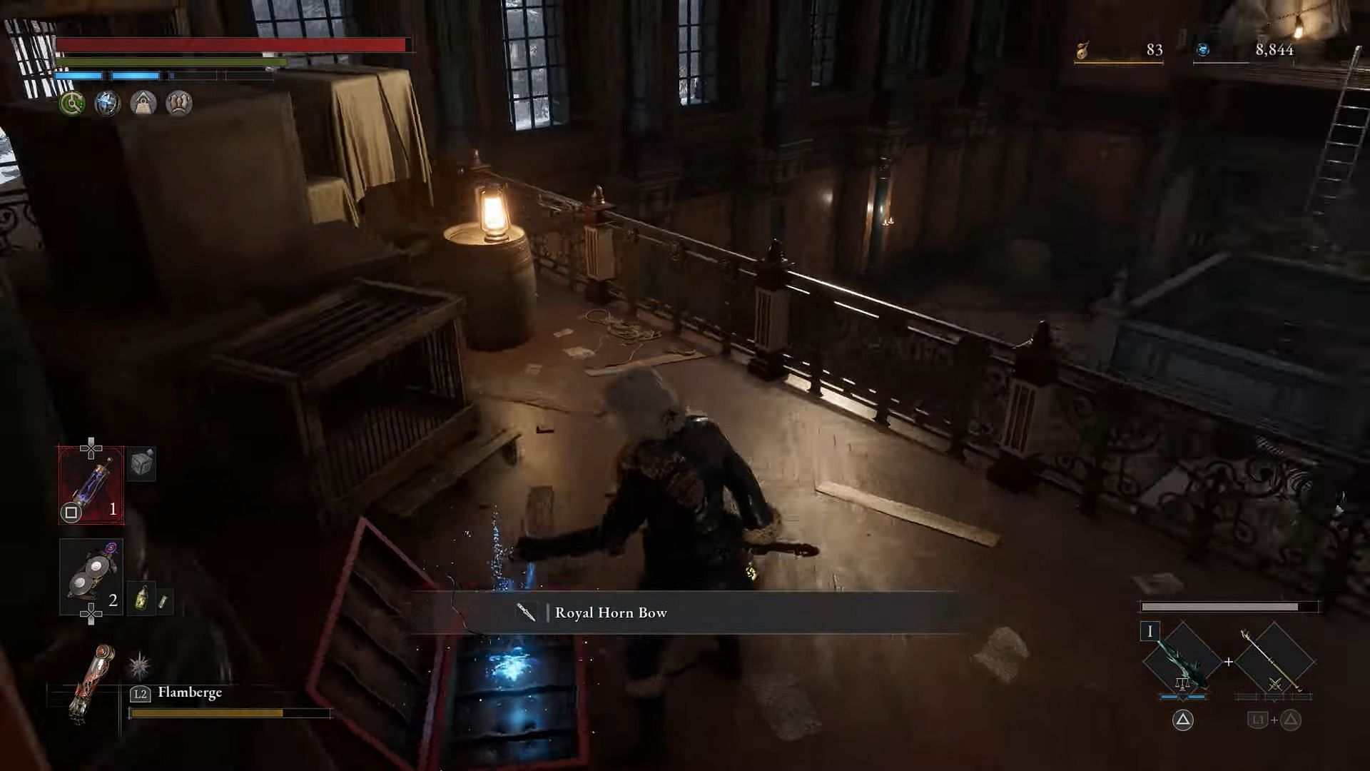 This chest contains the Royal Horn Bow (Image via Neowiz | YouTube/@Esoterickk)